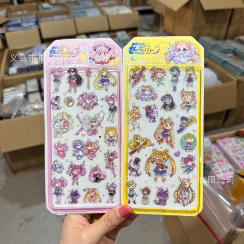 Phone Cases Wholesale - สติกเกอร์นูนลายการ์ตูนอนิเมะญี่ปุ่น 3 มิติ 40 ชิ้น สำหรับตกแต่งเคสมือถือ