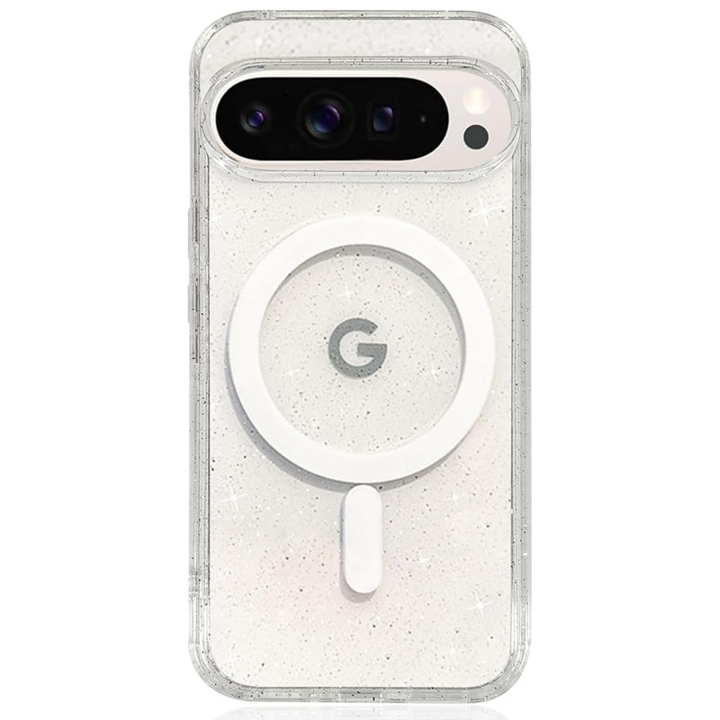 Phone Cases Google Pixel 9 - เคสโทรศัพท์แม่เหล็กแบบใสวิบวับ ประกายระยิบระยับ สำหรับ Magsafe Google Pixel