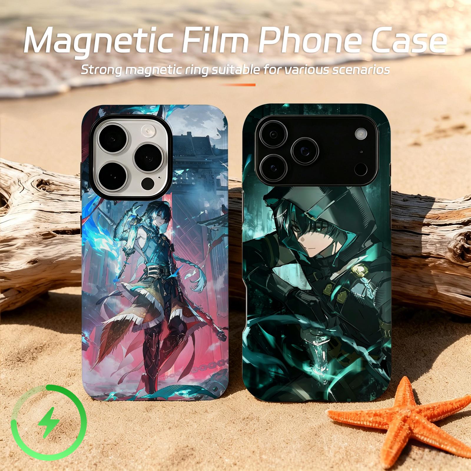 Phone Cases Magnetic - เคสโทรศัพท์ Wuthering Waves jingran สำหรับ iPhone17