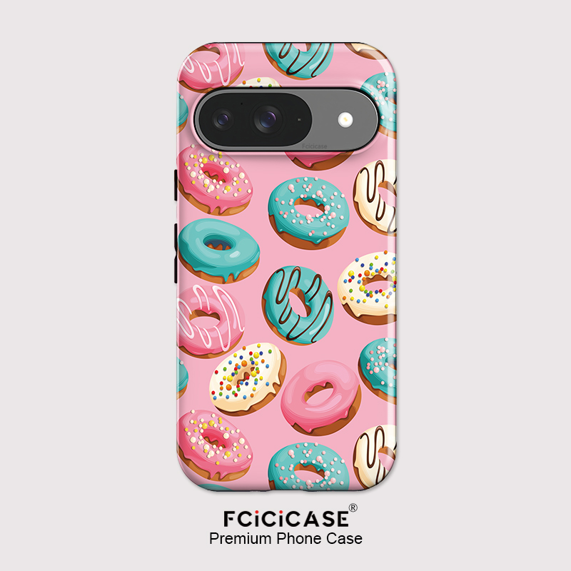 Phone Cases Google Pixel 9 - เคสโทรศัพท์ Fcicicase 2 in 1 แบบสองชั้น