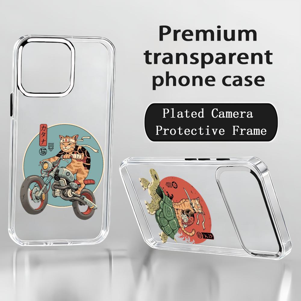 Phone Cases Japanese - เคสโทรศัพท์ลายแมวญี่ปุ่นสไตล์อนิเมะ สำหรับ iPhone 17 air 16