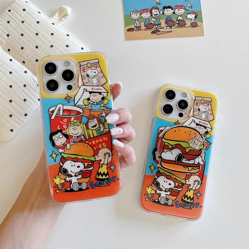 Phone Cases Wholesale - เคสโทรศัพท์ลายการ์ตูนสนูปปี้แบบแม่เหล็กตั้งได้ รุ่นใหม่ ป้องกันการตกกระแทก สำหรับ iPhone 17