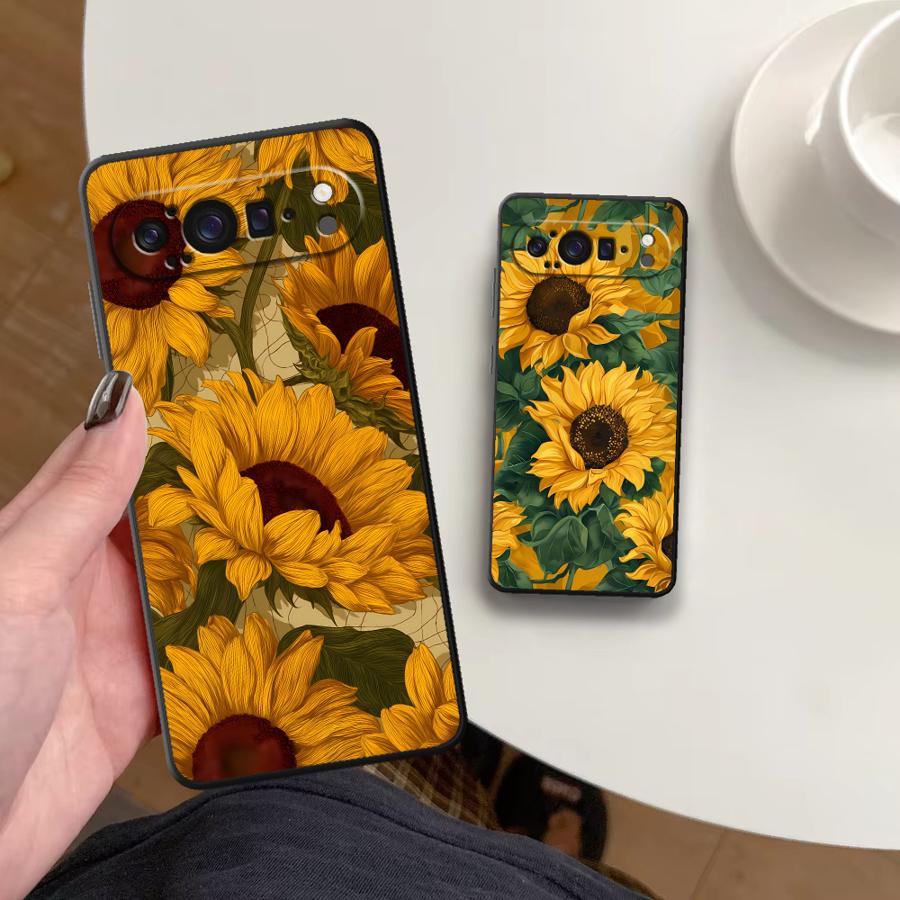 Phone Cases Google Pixel 9 - เคสโทรศัพท์ซันฟลาวเวอร์ ซี ฟันดาสำหรับกูเกิลพิกเซล 10A 8a 6