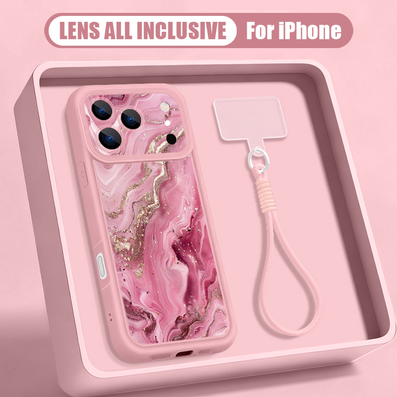 Phone Cases With Loop - เคสโทรศัพท์พร้อมสายคล้องข้อมือสำหรับ iPhone 18 17 Pro Max