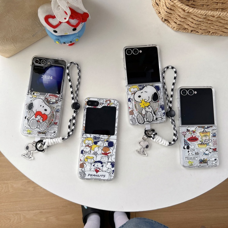 Buy Phone Cases - การ์ตูนสนูปปี้ซื้อของชาร์ลี บราวน์ ซีนีม่า แม็กเซฟเคสโทรศัพท์ชาร์จไร้สายสำหรับซัมซุง ซีฟลิป 3
