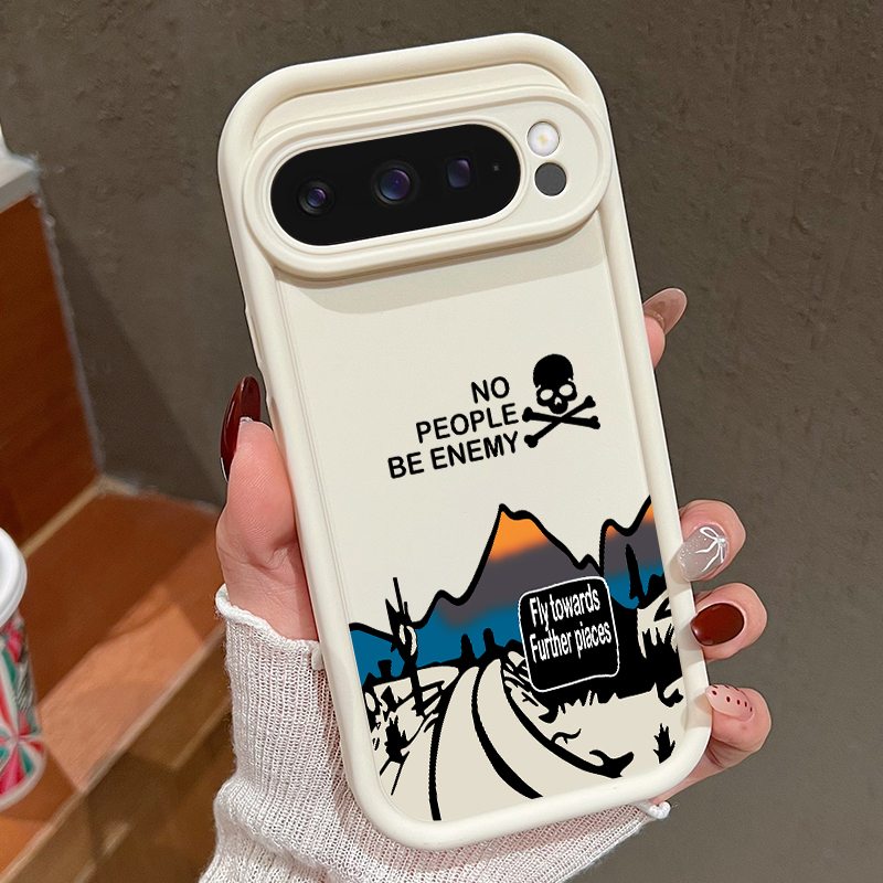 Phone Cases Google Pixel 9 - เคสโทรศัพท์ลายถนนภูเขาสำหรับกูเกิลพิกเซล 10 9 8 7 โปรพิกเซล