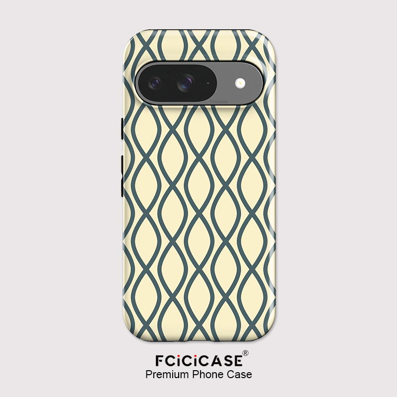 Phone Cases Google Pixel 9 - เคสโทรศัพท์ลายทางแฟชั่น Fcicicase สำหรับ Google Pixel 9