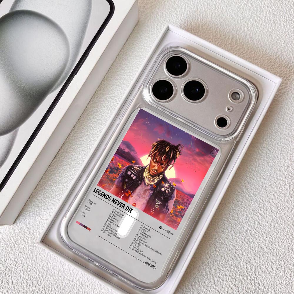 Phone Cases For Iphone 17 - เคสโทรศัพท์ลายอัลบั้มนักร้อง J-Juice WRLD สำหรับ iPhone 17