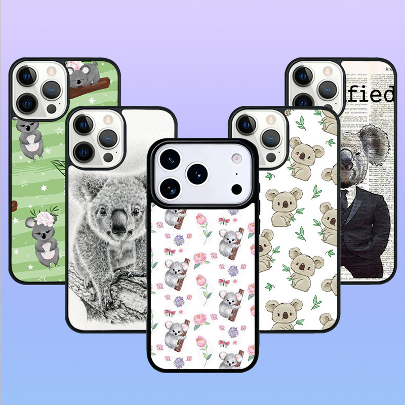Phone Cases Australia - เคสโทรศัพท์ลายโคอาล่าออสเตรเลียสุดน่ารัก สำหรับ iPhone 17 16 15