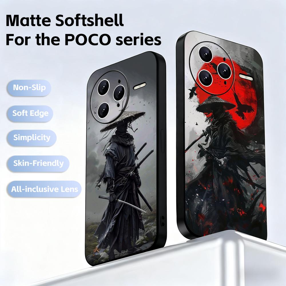 Phone Cases Japanese - บูชิโด ซามูไร โกสต์ คูลเคสโทรศัพท์ญี่ปุ่นสำหรับเสี่ยวมี่ POCO M7