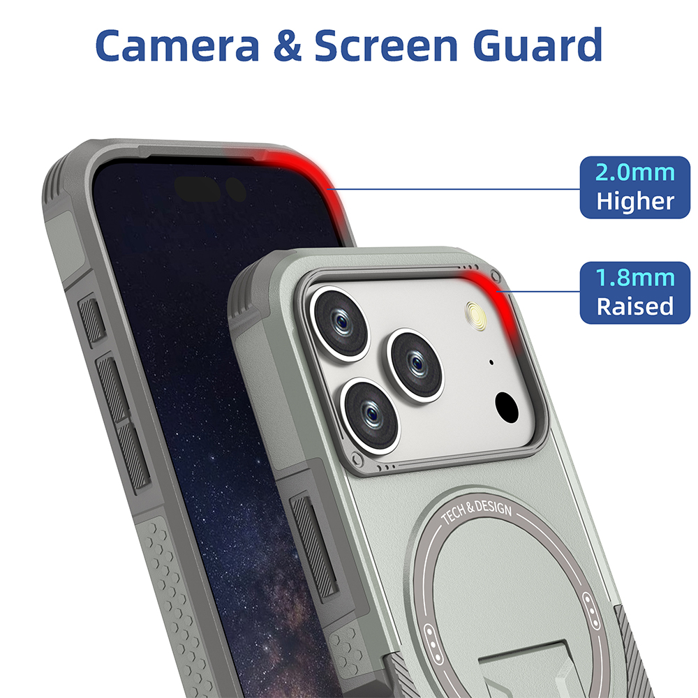 เคสแม่เหล็กกันกระแทกสำหรับ iPh - Ring Stand Case บทวิจารณ์และราคา