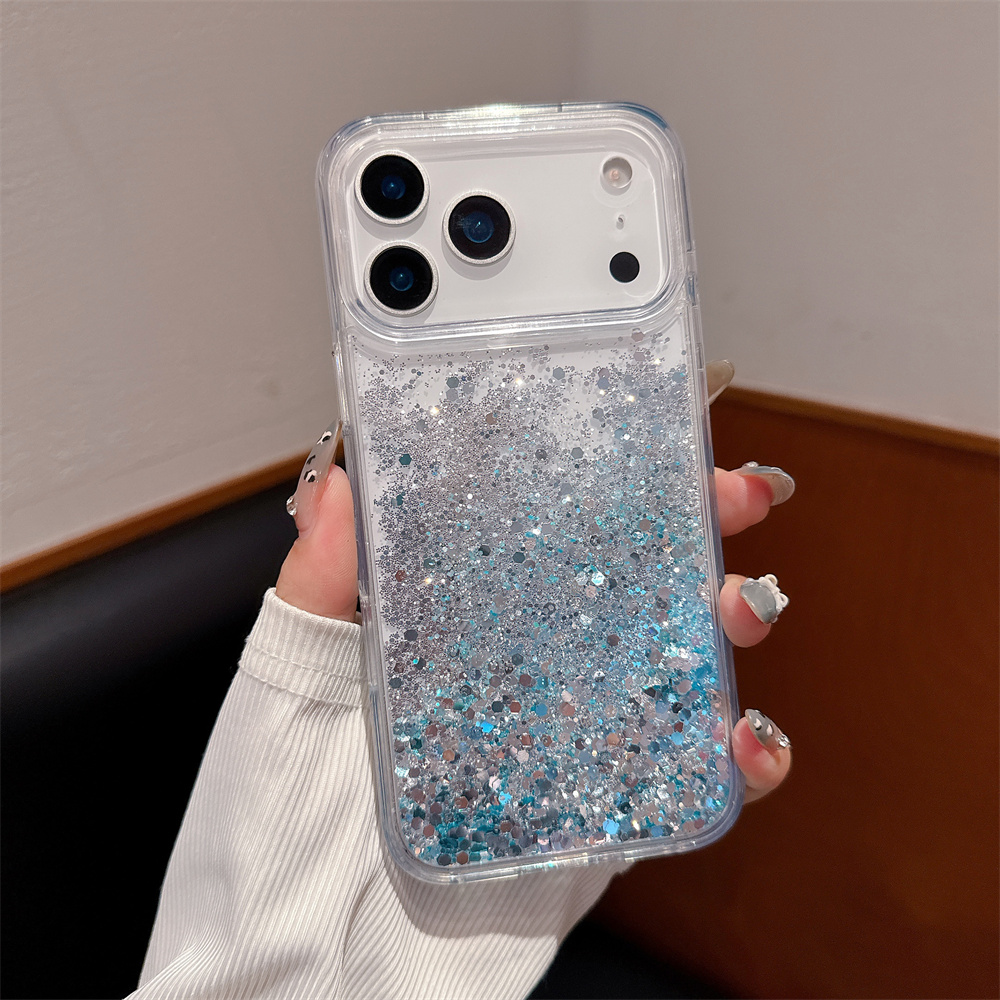 เคสกันกระแทกแบบทรายวิบวับสำหรั - Silicone Liquid Case บทวิจารณ์และราคา