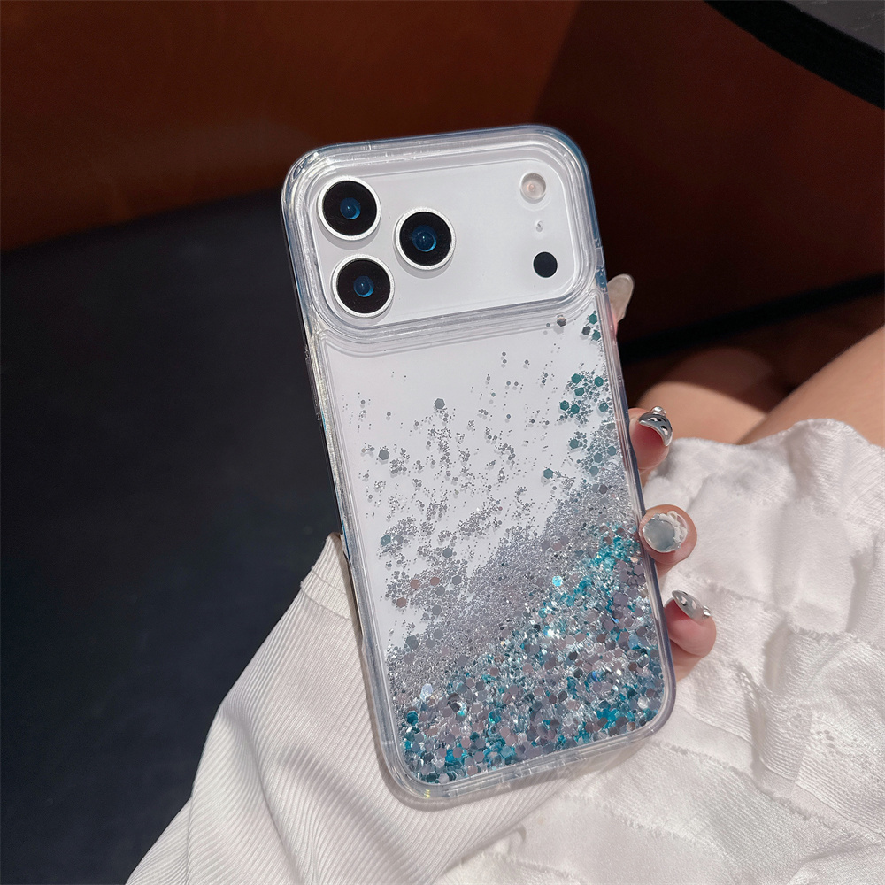 เคสกันกระแทกแบบทรายวิบวับสำหรั - Silicone Liquid Case บทวิจารณ์และราคา