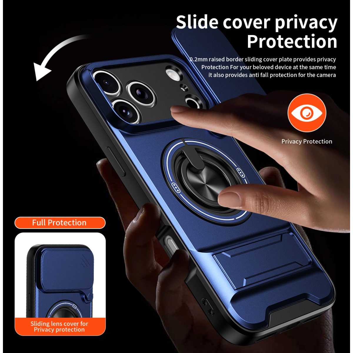 เคสโทรศัพท์หรูหราพร้อมที่จับแม - Ring Stand Case บทวิจารณ์และราคา