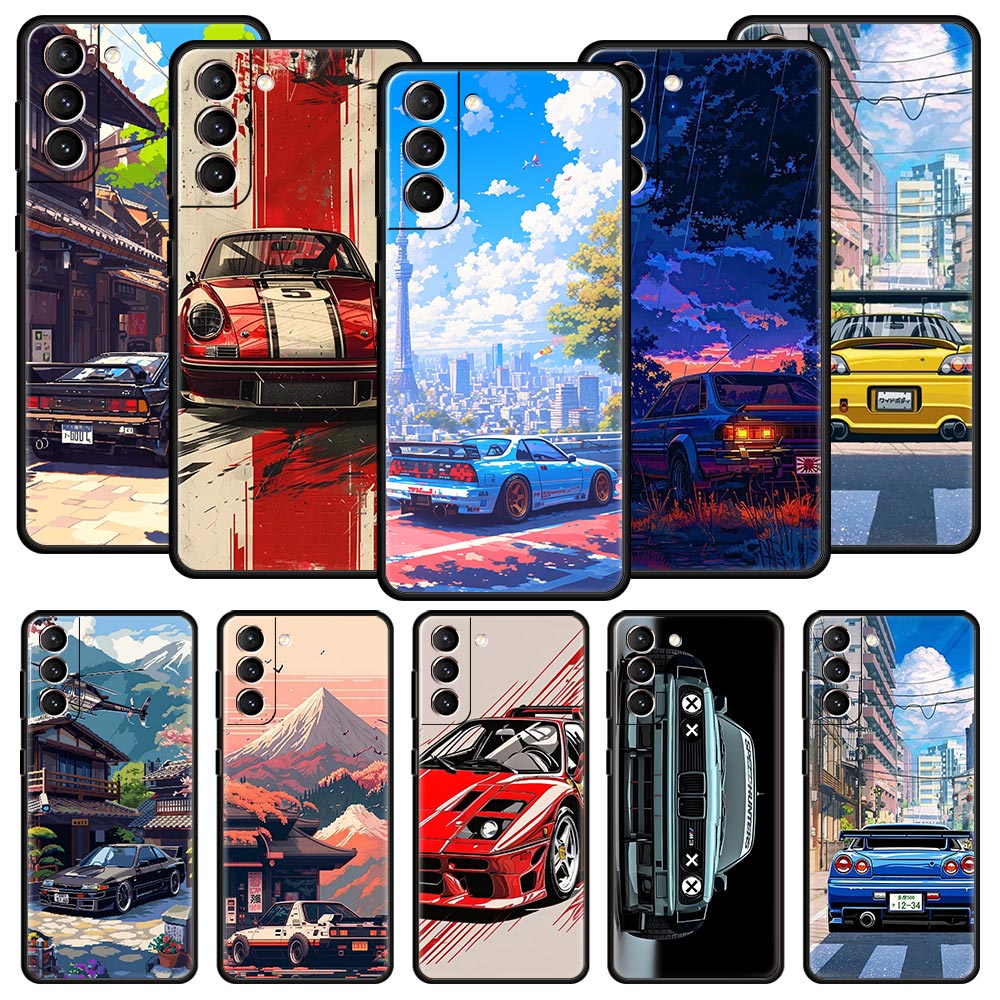 JDM Tokyo Drift Sports Car Pho - Phone Cases Tokyo บทวิจารณ์และราคา