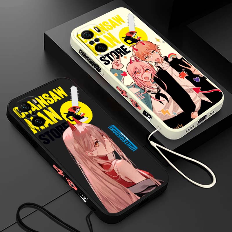 เคสโทรศัพท์ลายอนิเมะ Chainsaw  - Silicone Liquid Case บทวิจารณ์และราคา