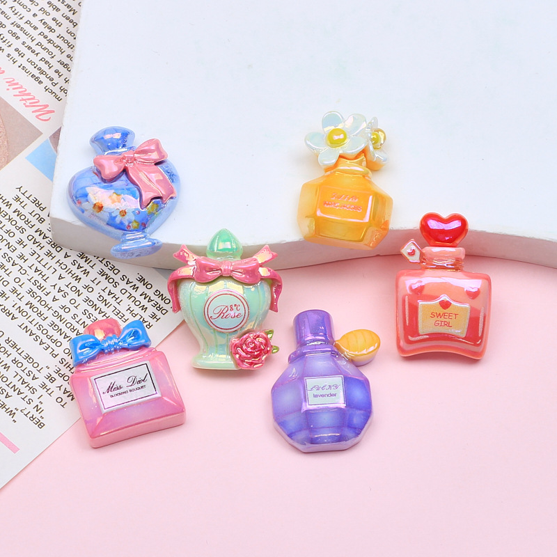 10 ชิ้น จี้ขวดน้ำหอมรูปโบว์เคล - Phone Cases With Charms บทวิจารณ์และราคา