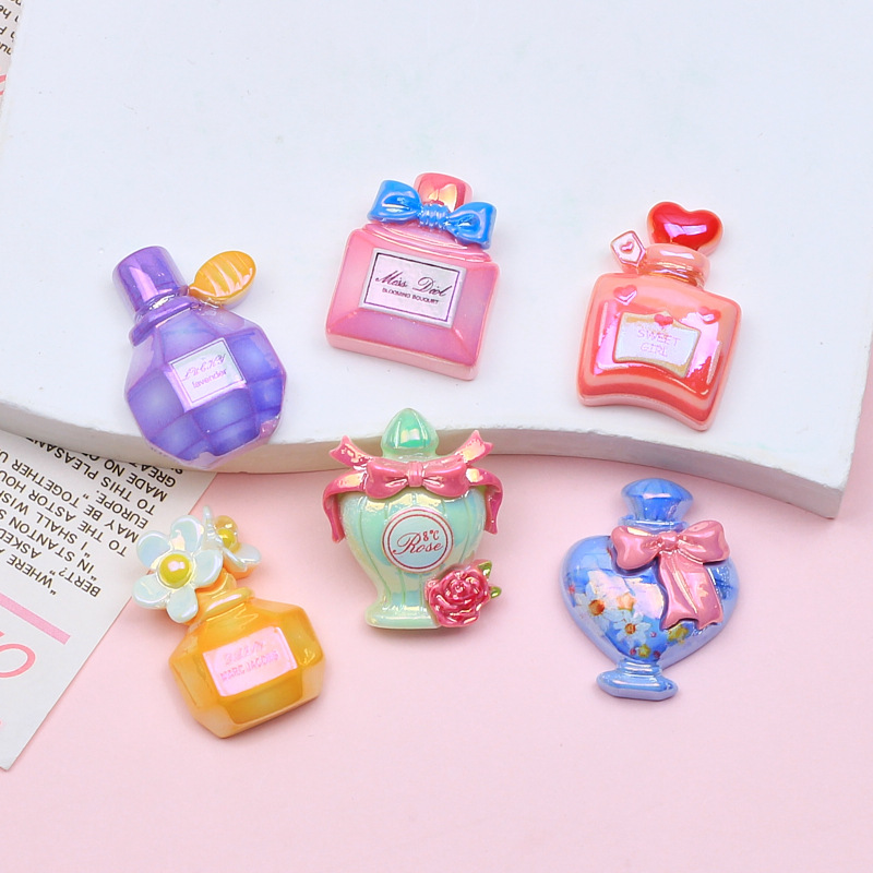 10 ชิ้น จี้ขวดน้ำหอมรูปโบว์เคล - Phone Cases With Charms บทวิจารณ์และราคา