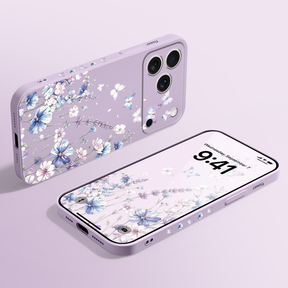 เคสโทรศัพท์ลายลิลลี่บัตเตอร์ฟล - Silicone Liquid Case บทวิจารณ์และราคา