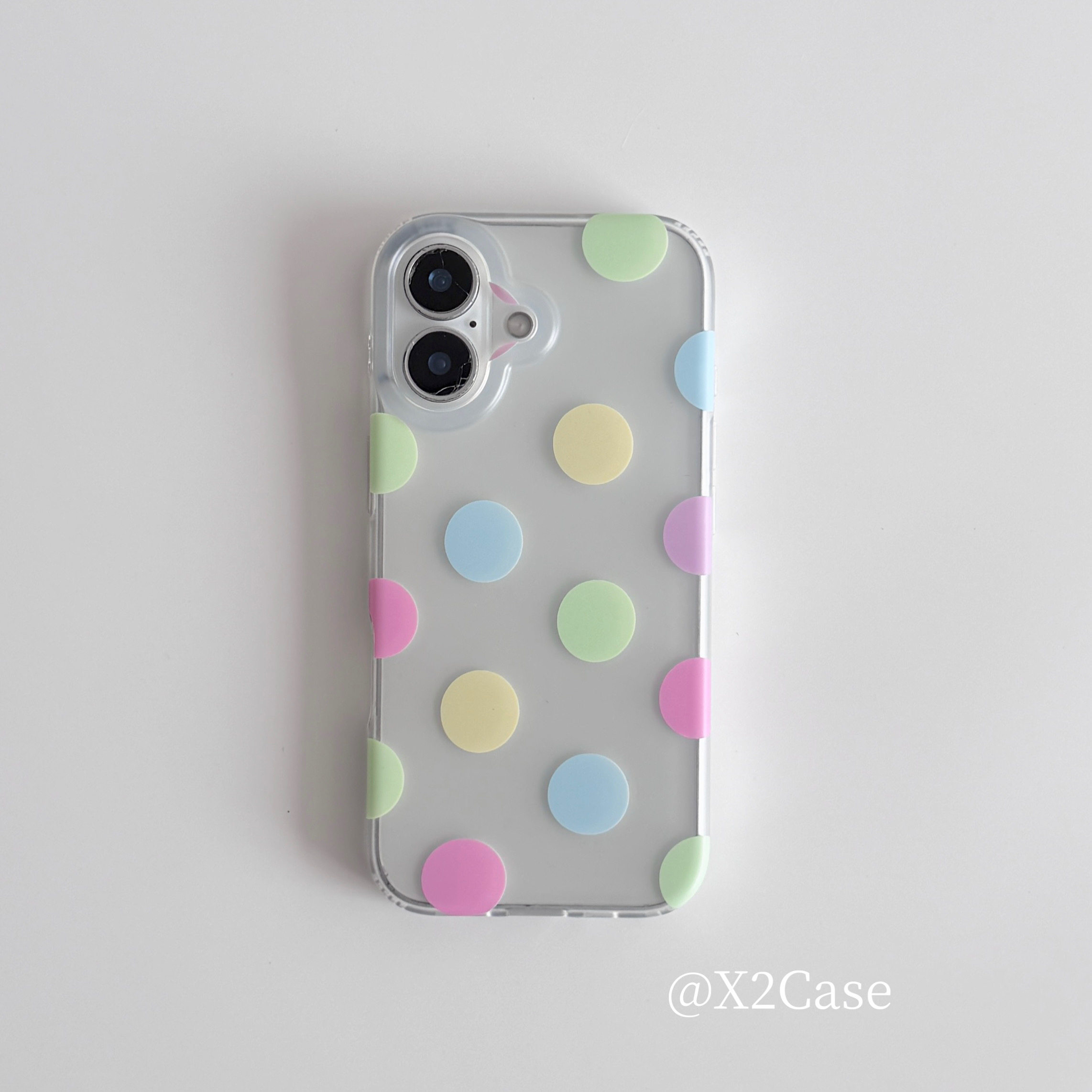 เคสโทรศัพท์ลายจุดสีสันสดใสแบบด - Phone Cases Xr Iphone บทวิจารณ์และราคา