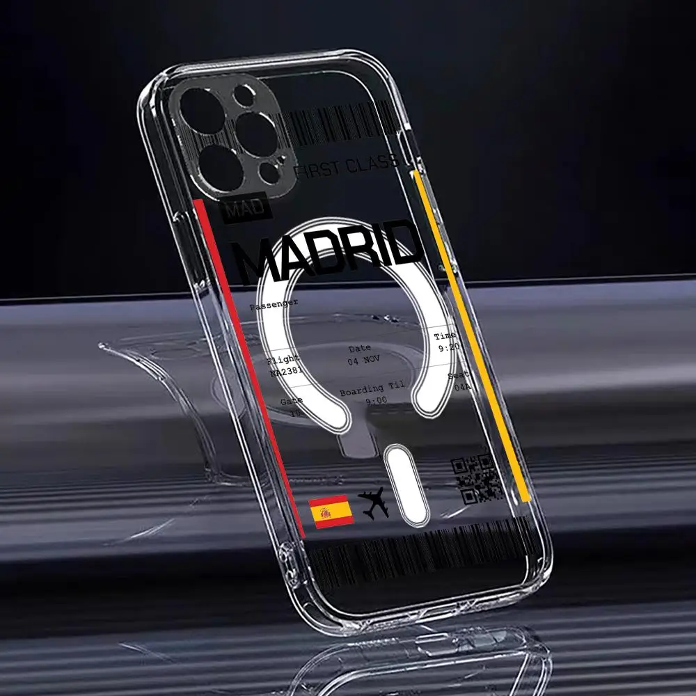 เคสโทรศัพท์ลายตั๋วเครื่องบินท่ - Phone Cases Magnetic บทวิจารณ์และราคา