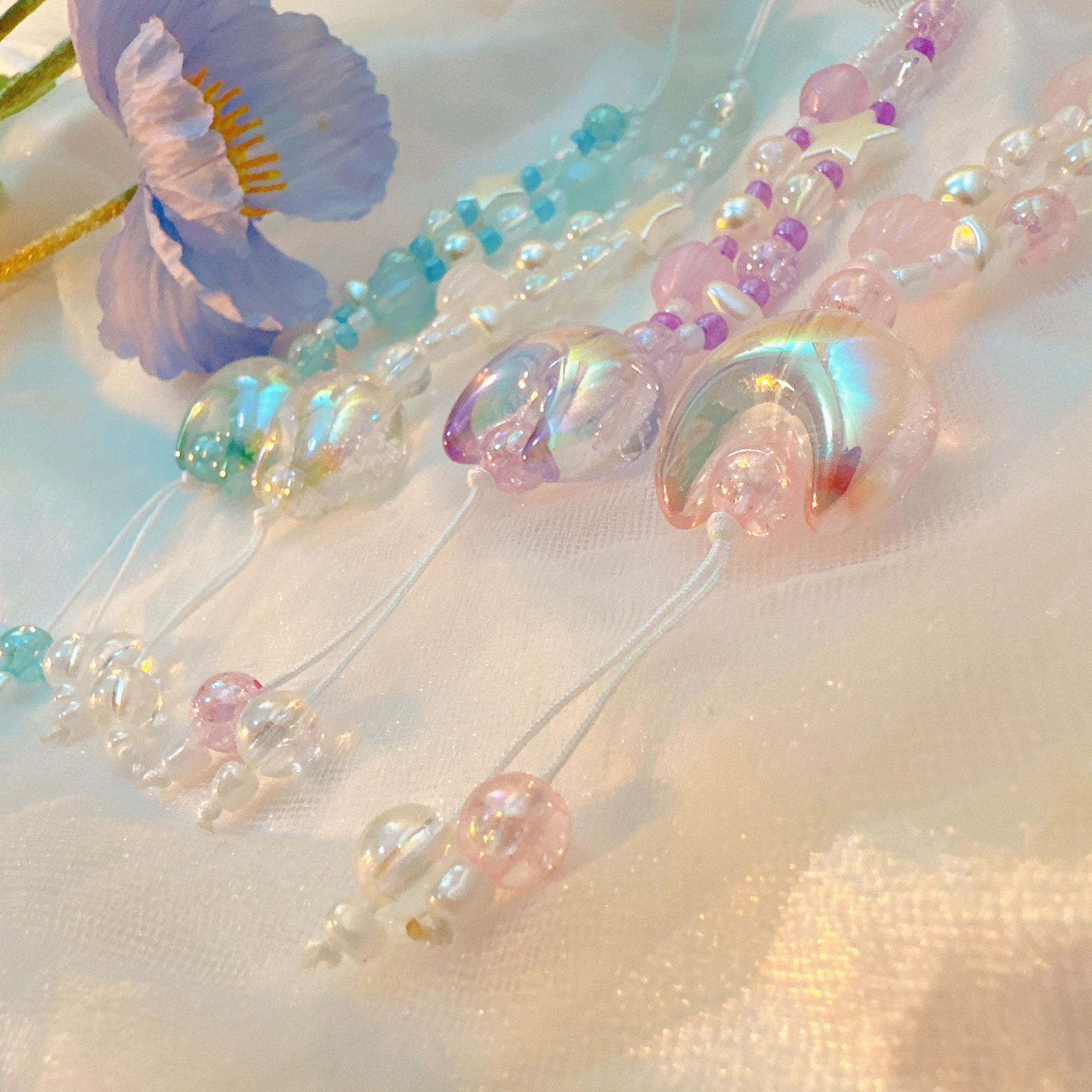 ใหม่สีสัน Ice Bubble Moon Star - Phone Cases Wholesale บทวิจารณ์และราคา