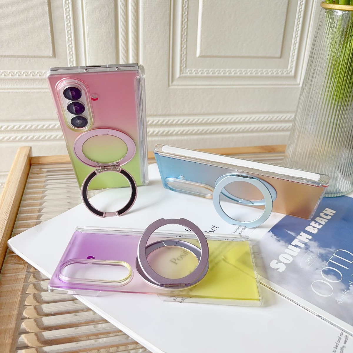 เคสโทรศัพท์แม่เหล็กแบบวงแหวนหม - Ring Stand Case บทวิจารณ์และราคา