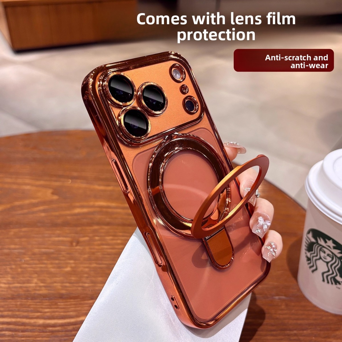เคสโทรศัพท์แม่เหล็ก Magsafe สำ - Ring Stand Case บทวิจารณ์และราคา
