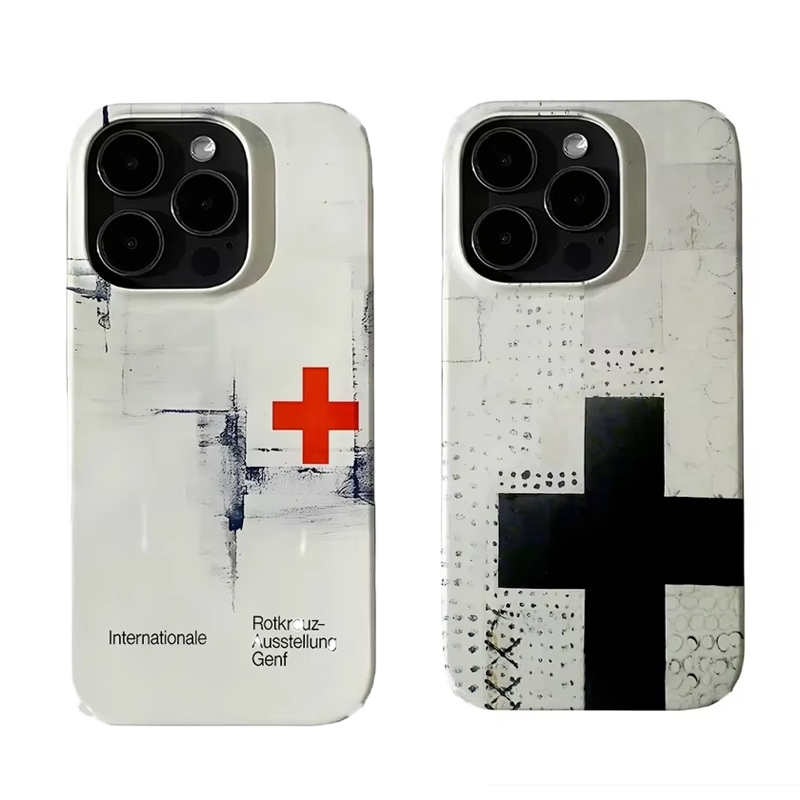 เคสโทรศัพท์ลายกากบาทสีแดงสไตล์ - Buy Phone Cases บทวิจารณ์และราคา
