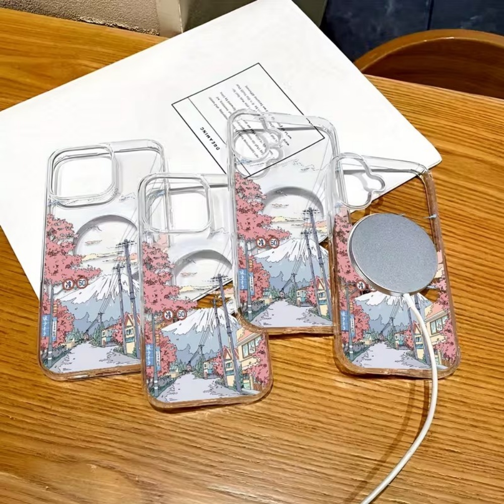 เคสโทรศัพท์ใสลายวิวทิวทัศน์ญี่ - Phone Cases Japanese บทวิจารณ์และราคา