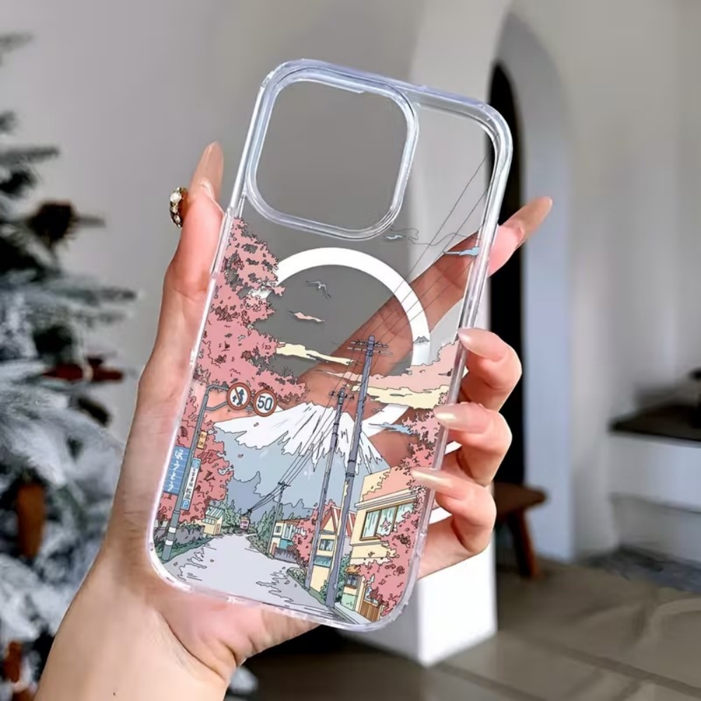 เคสโทรศัพท์ใสลายวิวทิวทัศน์ญี่ - Phone Cases Japanese บทวิจารณ์และราคา