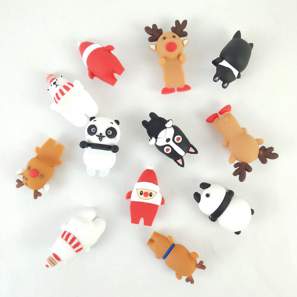 1 ชิ้น จี้กวางเรนเดียร์ซิลิโคน - Phone Cases With Charms บทวิจารณ์และราคา
