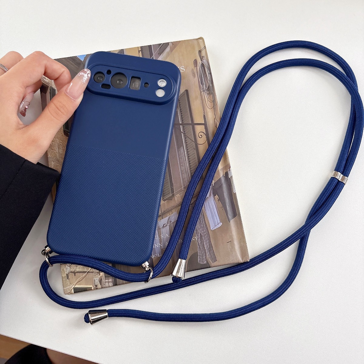 สายคล้องคอแบบไขว้ เคสโทรศัพท์  - Google Pixel 9 บทวิจารณ์และราคา