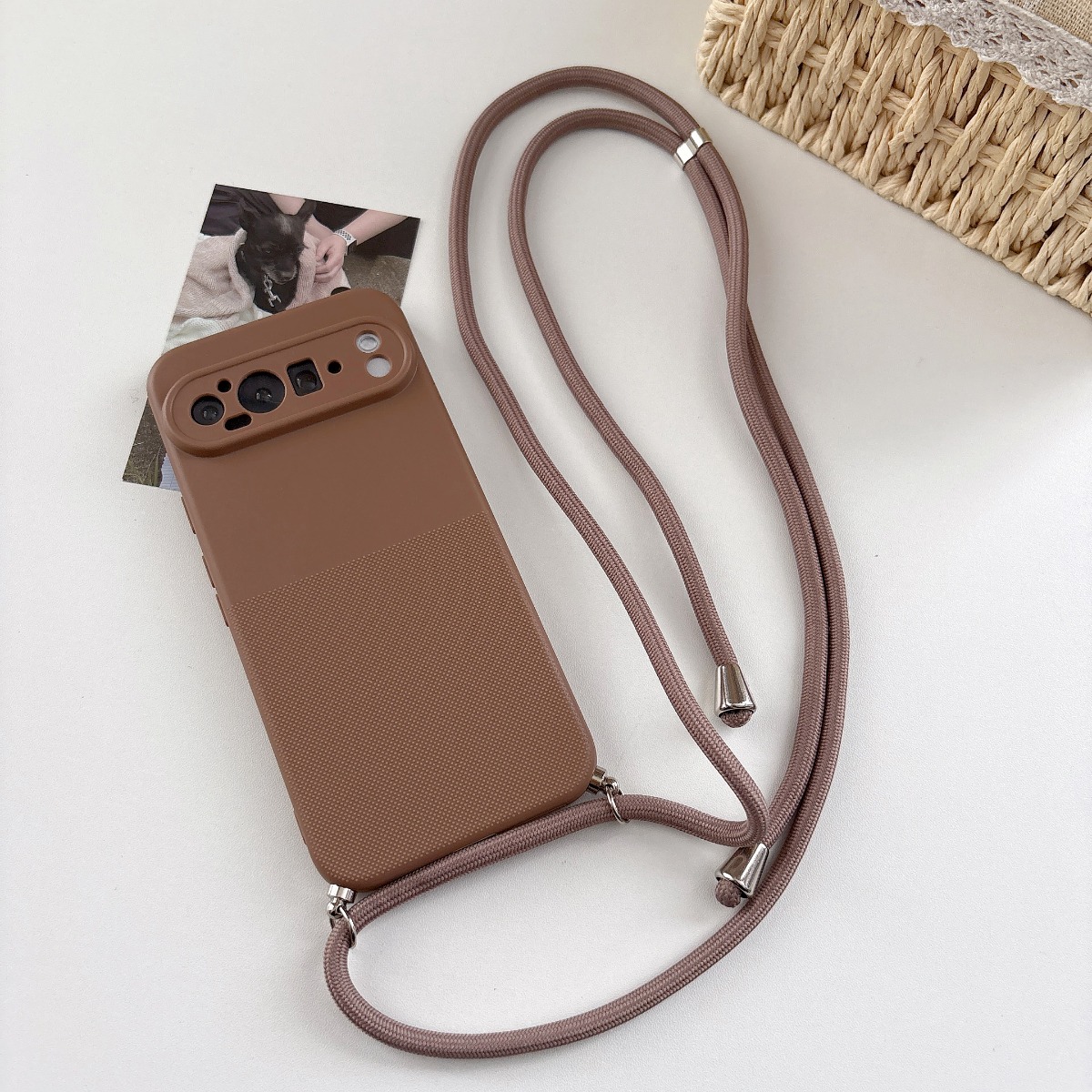 สายคล้องคอแบบไขว้ เคสโทรศัพท์  - Google Pixel 9 บทวิจารณ์และราคา