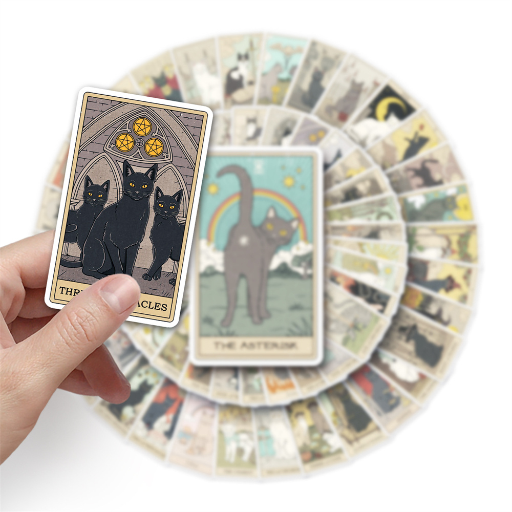 10/30/50PCS การ์ตูนแมว Tarot C - Phone Cases Wholesale บทวิจารณ์และราคา