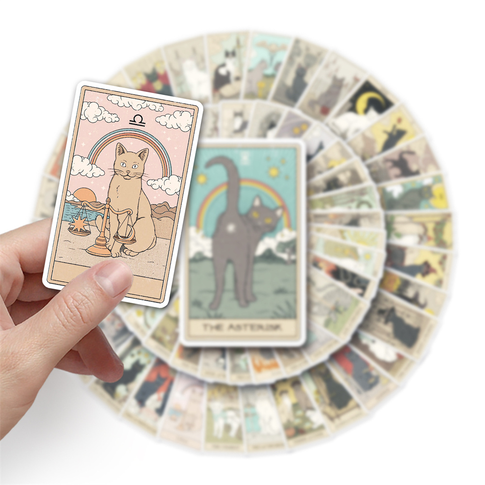 10/30/50PCS การ์ตูนแมว Tarot C - Phone Cases Wholesale บทวิจารณ์และราคา