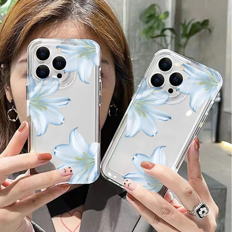 เคสโทรศัพท์ลายดอกลิลลี่สีขาวสุ - Phone Cases For Iphone 17 บทวิจารณ์และราคา
