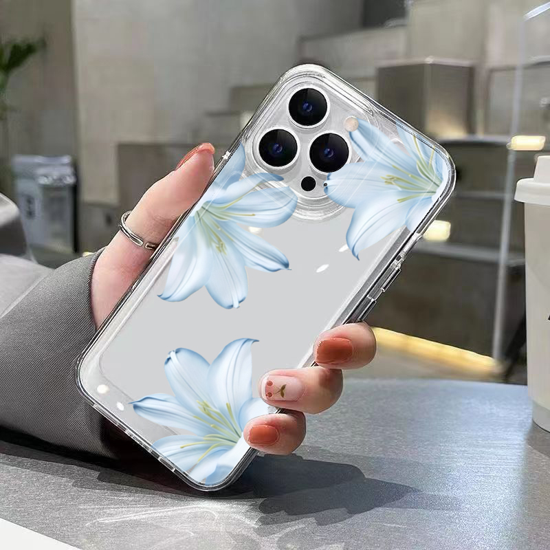 เคสโทรศัพท์ลายดอกลิลลี่สีขาวสุ - Phone Cases For Iphone 17 บทวิจารณ์และราคา