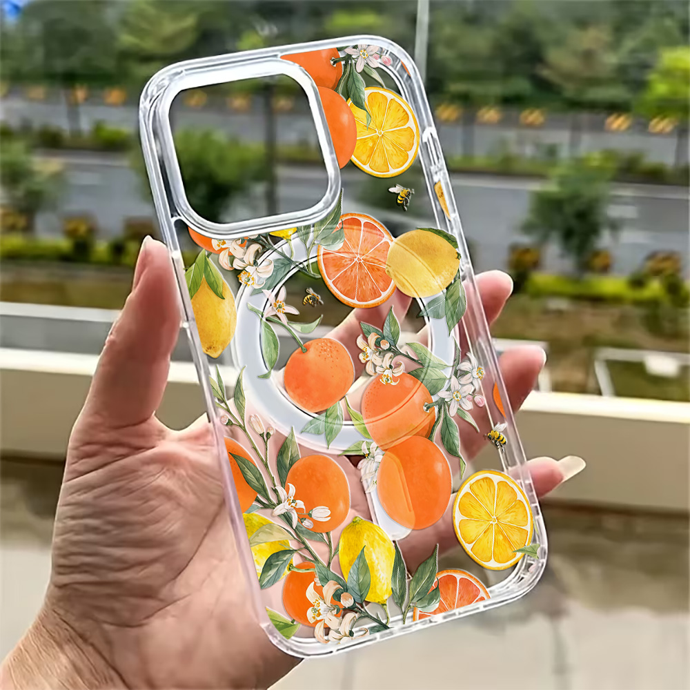 เคสโทรศัพท์ลายเลมอนฤดูร้อนสำหร - Phone Cases Magnetic บทวิจารณ์และราคา