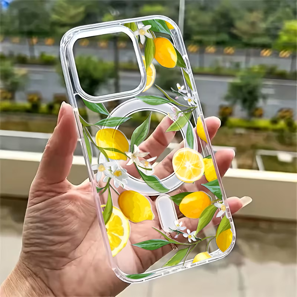 เคสโทรศัพท์ลายเลมอนฤดูร้อนสำหร - Phone Cases Magnetic บทวิจารณ์และราคา
