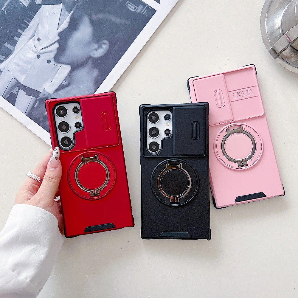 เคสกันกระแทกพร้อมขาตั้งแม่เหล็ - Ring Stand Case บทวิจารณ์และราคา