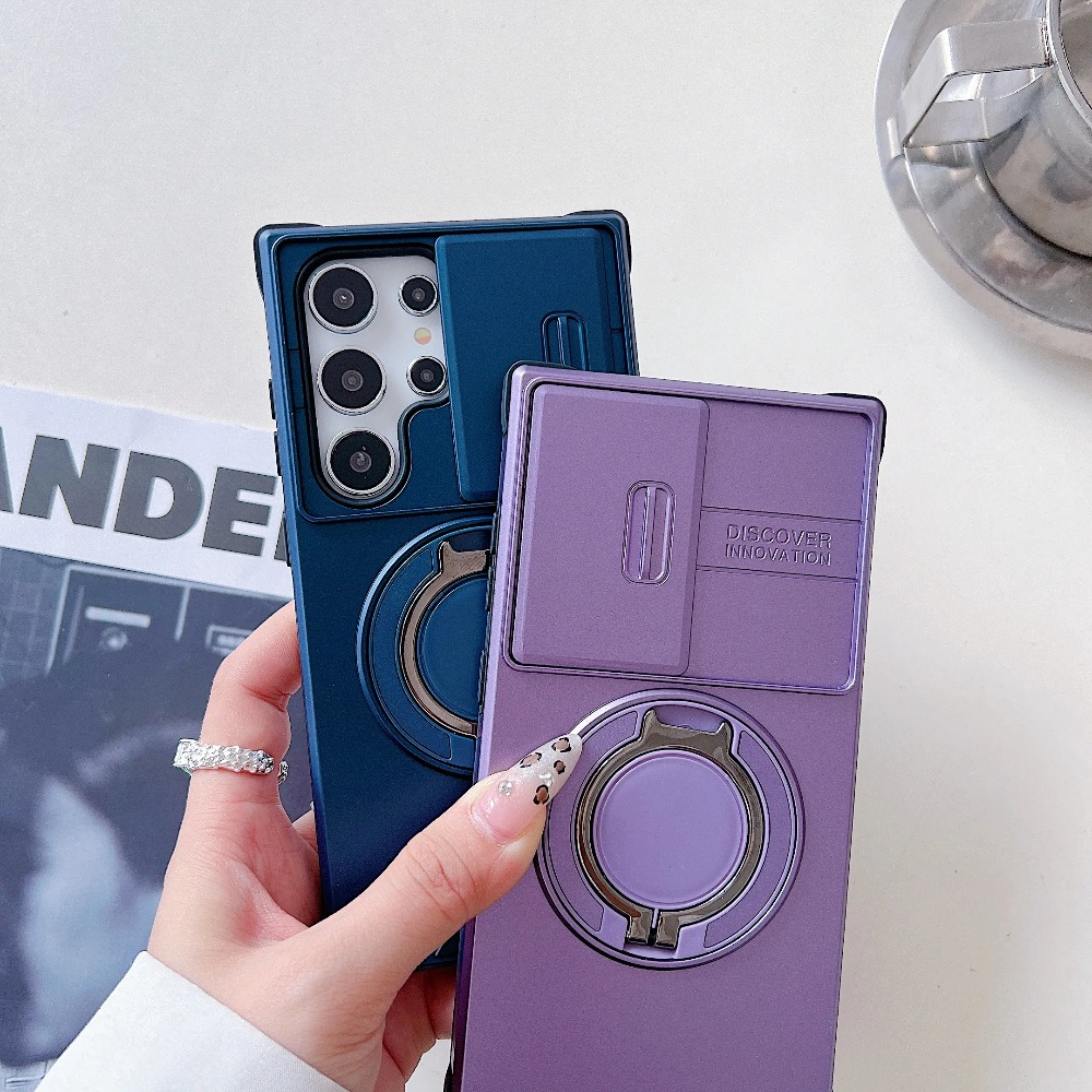 เคสกันกระแทกพร้อมขาตั้งแม่เหล็ - Ring Stand Case บทวิจารณ์และราคา