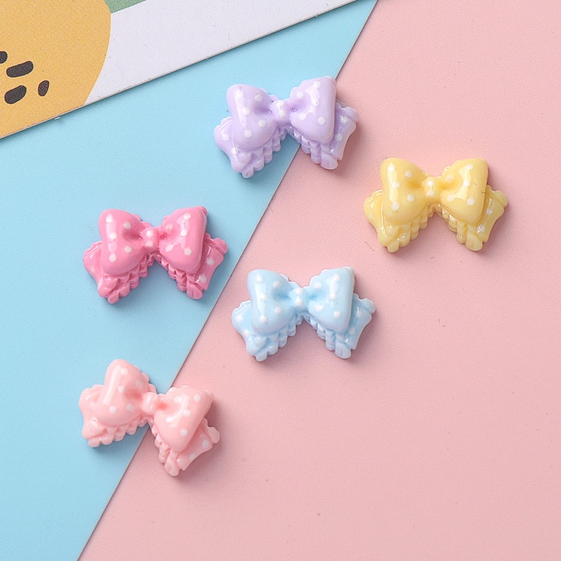 ชาร์มเรซิ่นรูปโบว์ขนาดเล็ก 7 ส - Phone Cases With Charms บทวิจารณ์และราคา