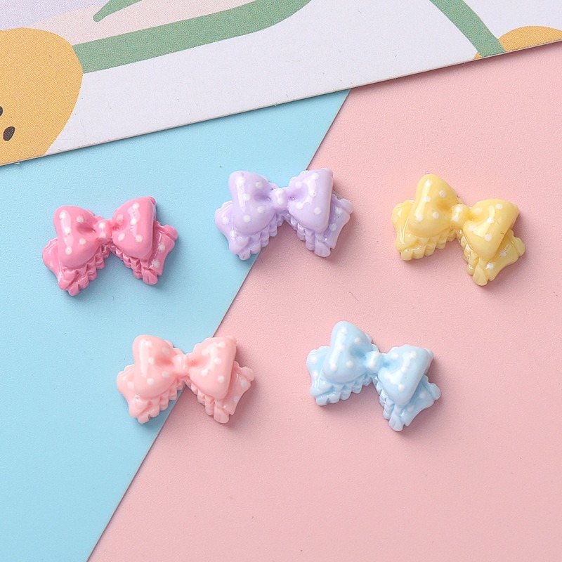 ชาร์มเรซิ่นรูปโบว์ขนาดเล็ก 7 ส - Phone Cases With Charms บทวิจารณ์และราคา