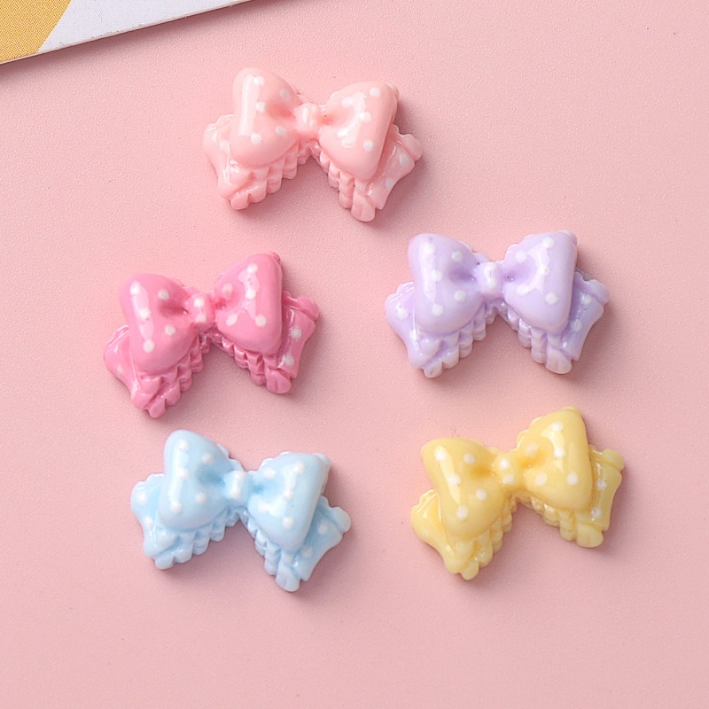 ชาร์มเรซิ่นรูปโบว์ขนาดเล็ก 7 ส - Phone Cases With Charms บทวิจารณ์และราคา
